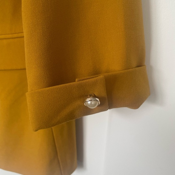 JL Jules & Leopold Studio Mustard Blazer – Size M - Picture 2 of 9